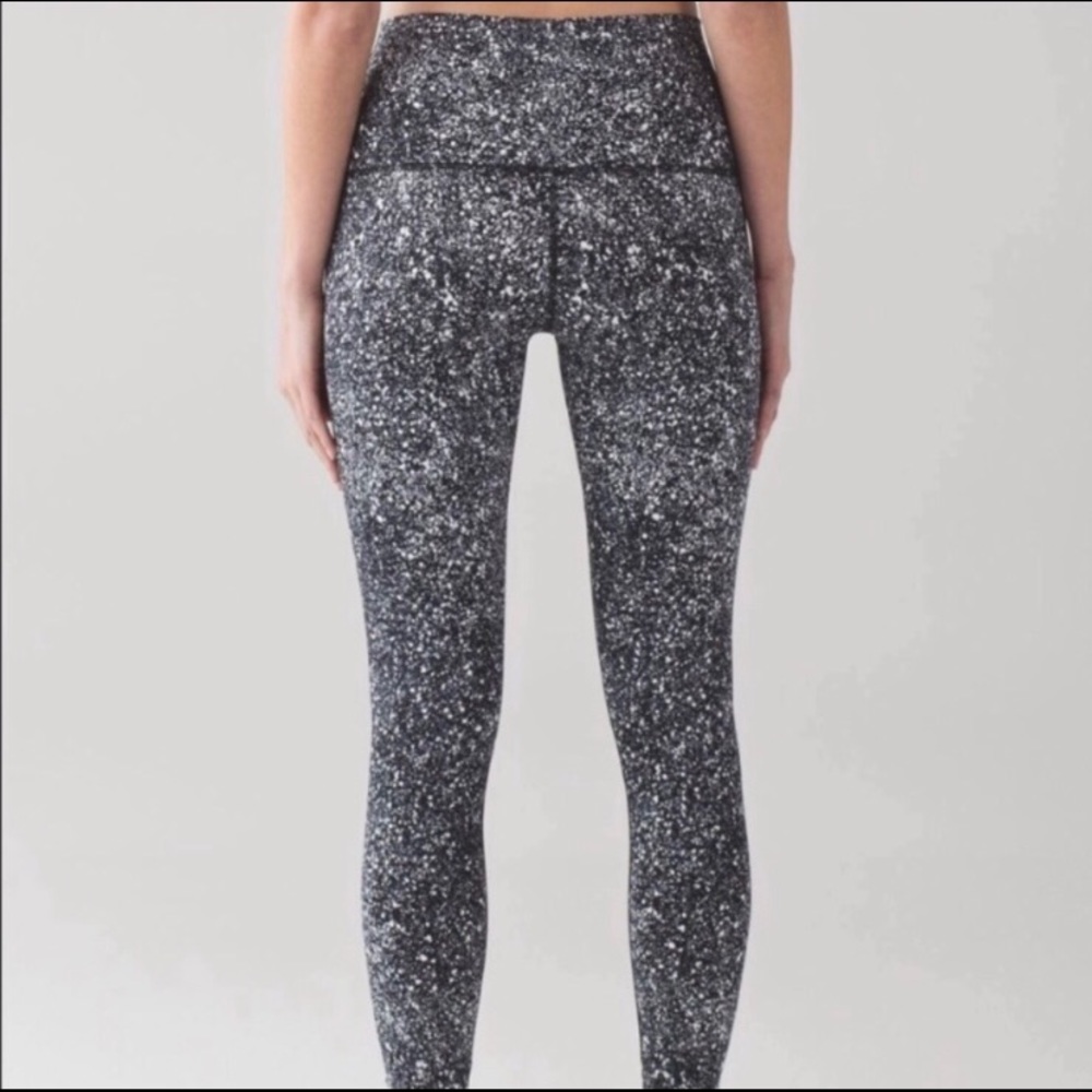 Lululemon Gold Sequin Leggings